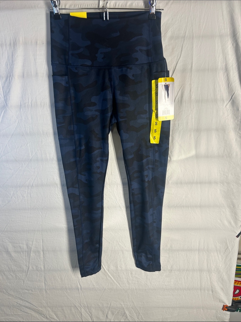 Danskin Navy Blue Camo High-Waist Leggings